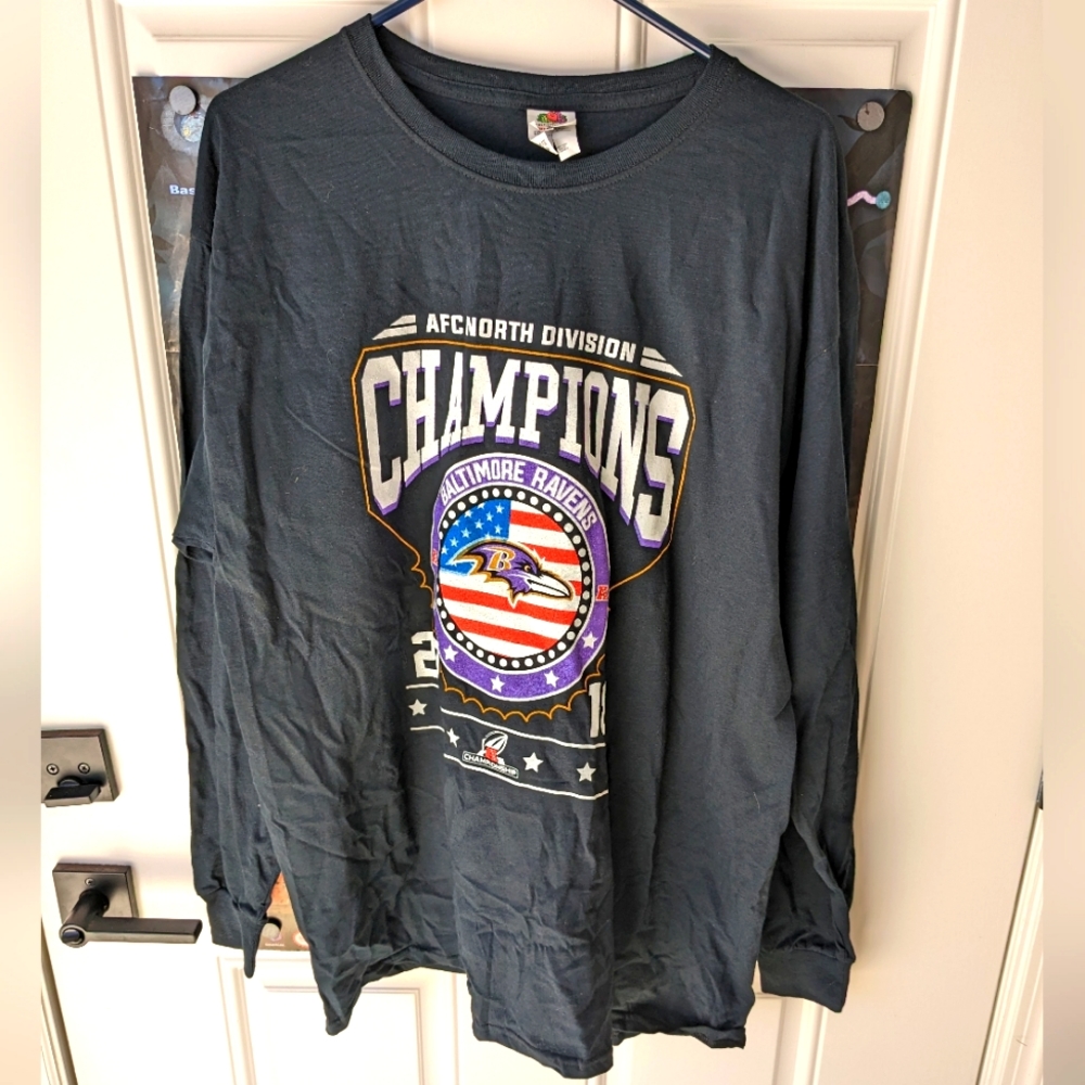 2018 Baltimore Ravens AFC Championship Tee